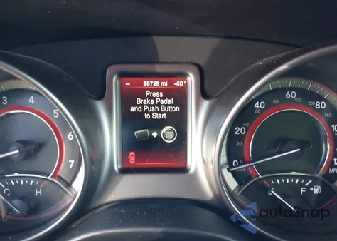 2016 Dodge Journey Crossroad Plus из США, поврежденный, VIN 3C4PDDGG9GT108627